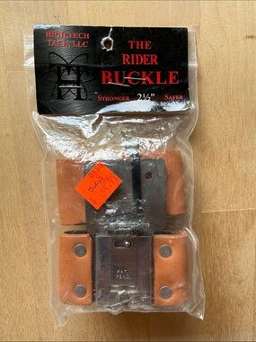 Blevins buckles for saddle